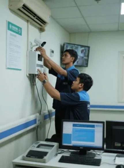 Teknisi pasang CCTV - 11