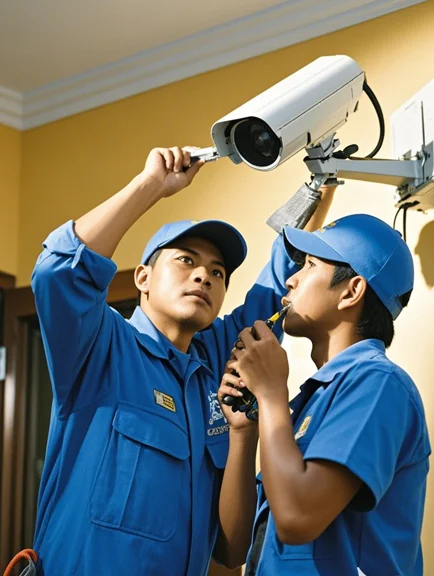 Teknisi pasang CCTV - 4