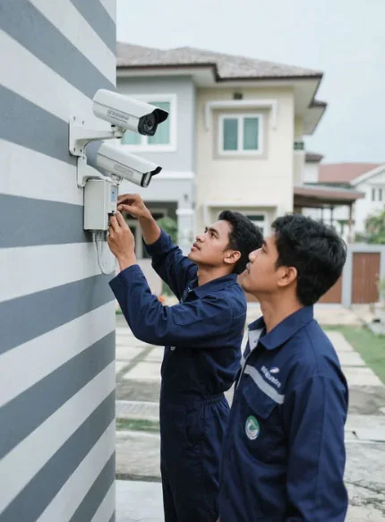Teknisi pasang CCTV - 6