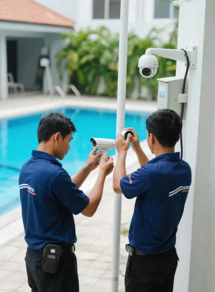 Teknisi pasang CCTV - 9